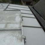Renovatie plat dak met zink